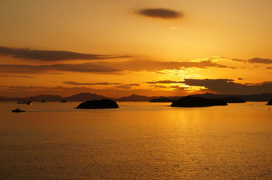 夕陽百選の宿にも認定